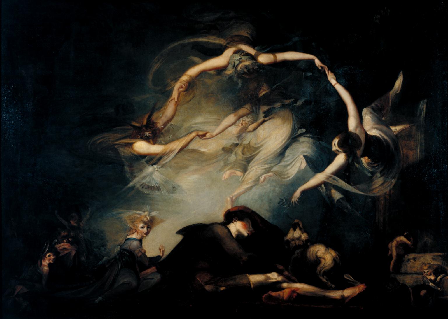 The Shepherd's Dream, from 'Paradise Lost' 1793 by Henry Fuseli 1741-1825